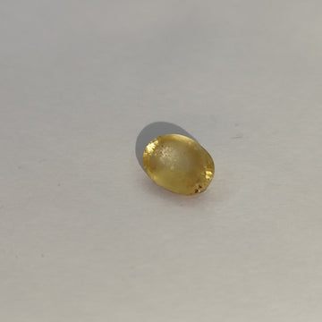 Natural Yellow Sapphire (Pukhraj) 4.75 Carats | Lab Certified and Authentic